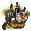 The Vintner - Gift Basket with Wine and Gourmet Food from WWW.GIFTSNIDEAS.COM, CALIFORNIA, UNITED STATES OF AMERICA